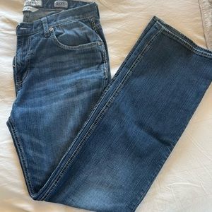 MENS BKE Jeans.  Bootleg, Derek fit, 34 waist, Xtra Long. EXCELLENT Condition!